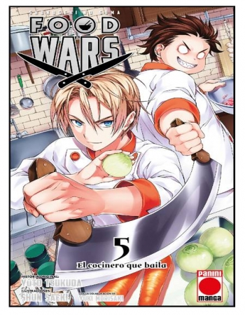 FOOD WARS Nº 5: EL COCINERO...